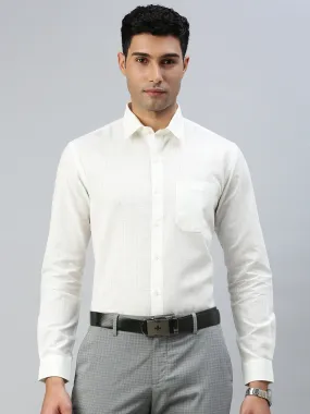 Men Cotton Rich Shirt Cream Celebrity 2