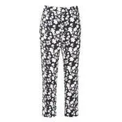 Mono Border Print Soft Trousers