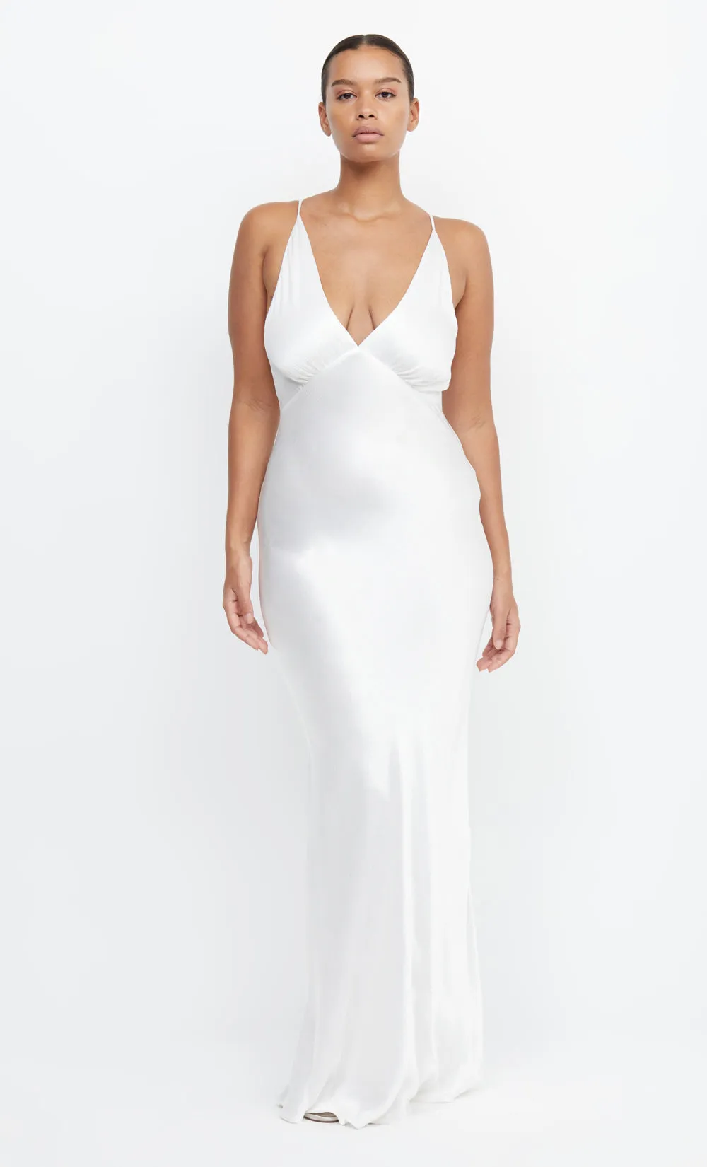 MOON DANCE V MAXI DRESS - IVORY