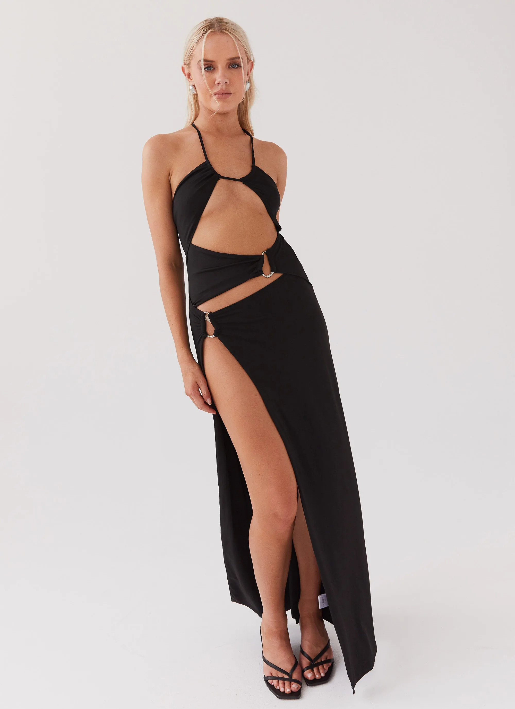 My Mayhem Cut Out Maxi Dress - Black