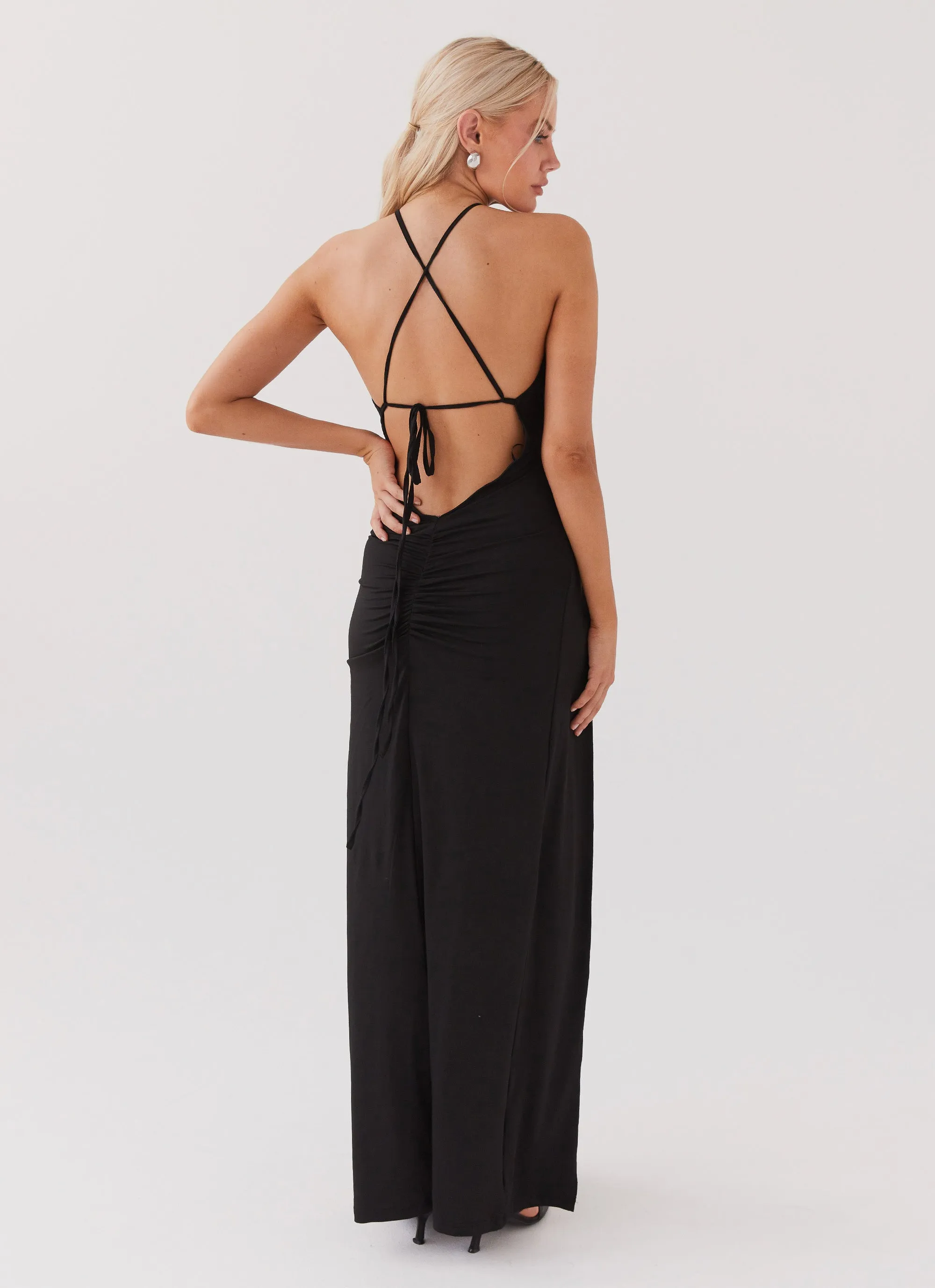 My Mayhem Cut Out Maxi Dress - Black