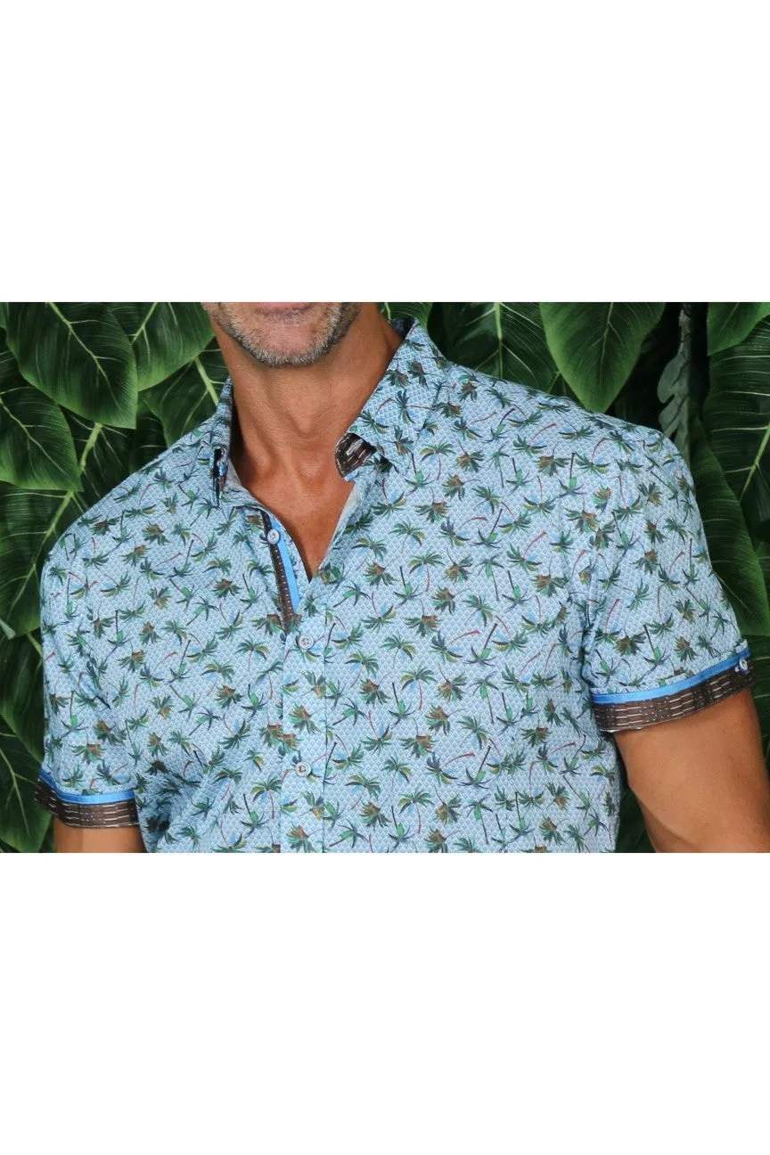 Ocean Palms Short Sleeve Shirt