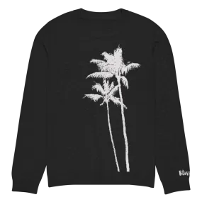 Palm Tree Personalized Knit Sweater