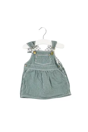 Petit Bateau Baby Overall Dress 6M