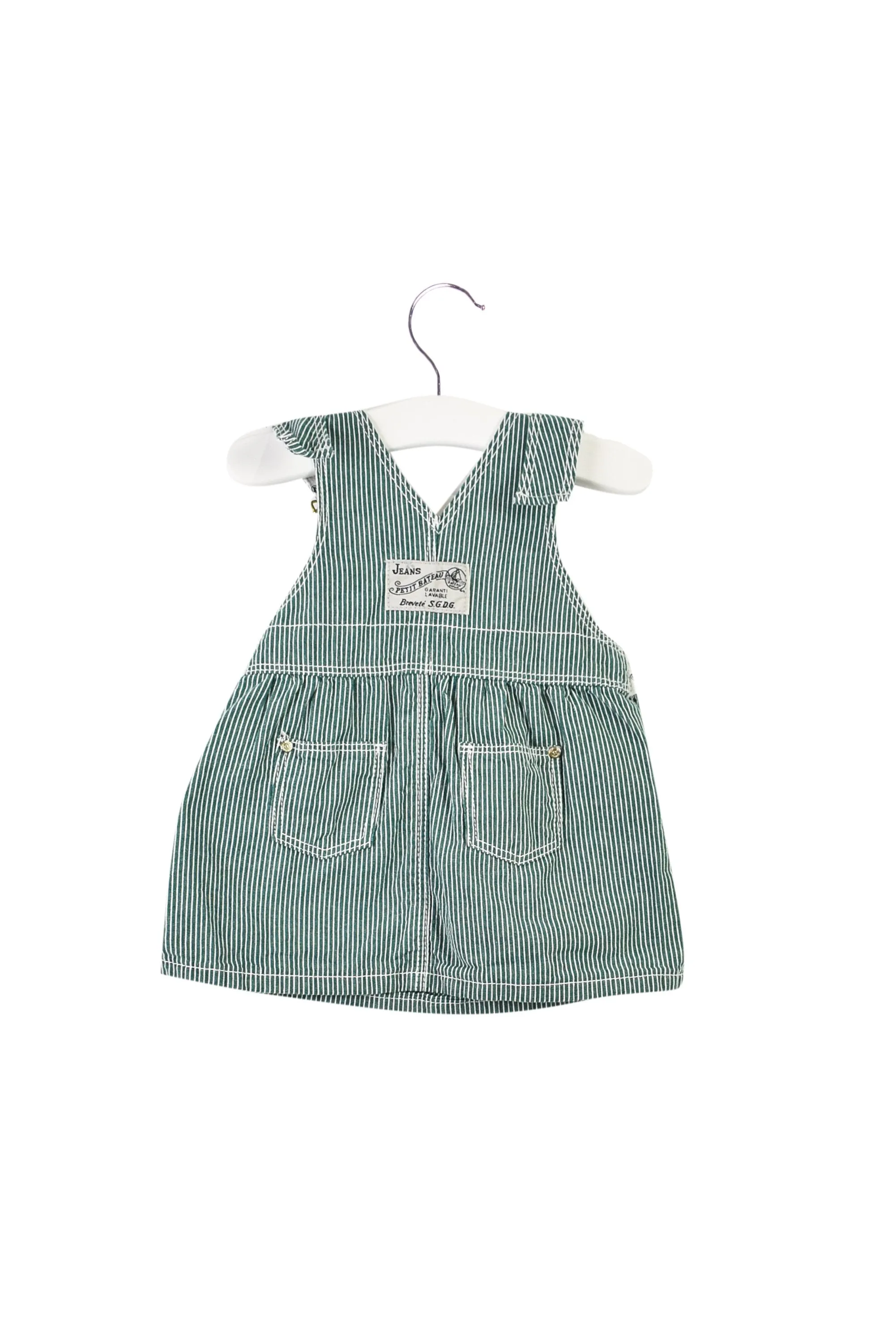 Petit Bateau Baby Overall Dress 6M