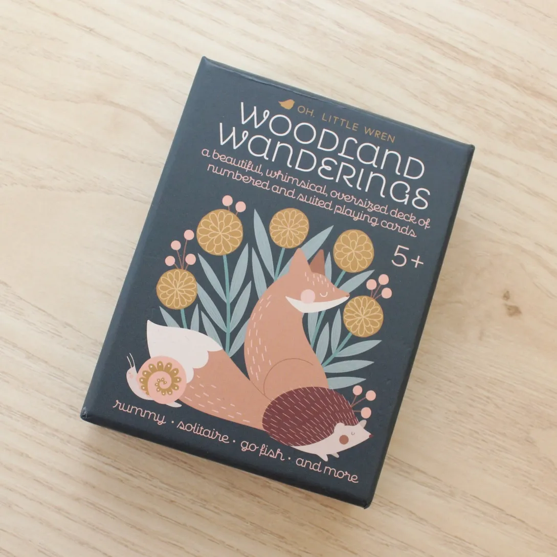 Playing Cards: Woodland Wanderings