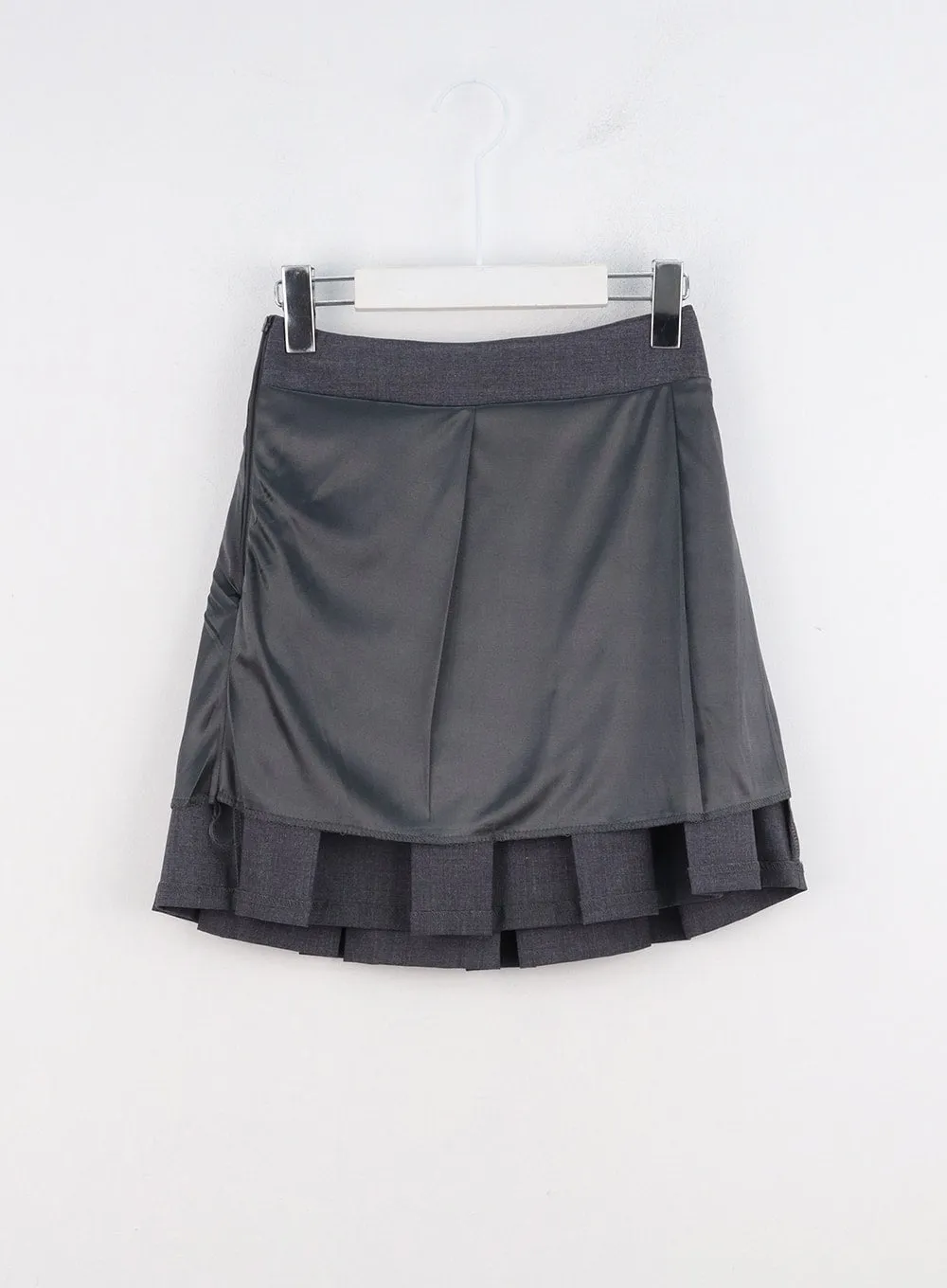 Pleated Mini Skirt OO312