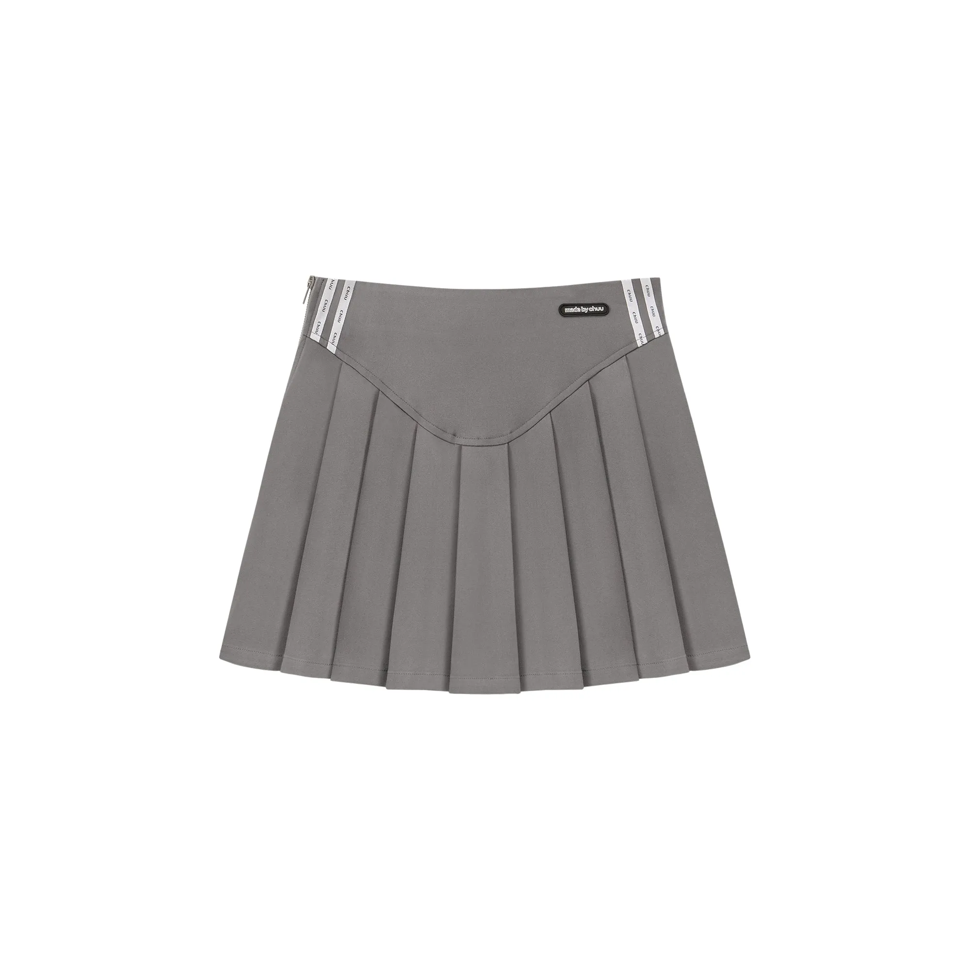 Pleated Mini Skirt