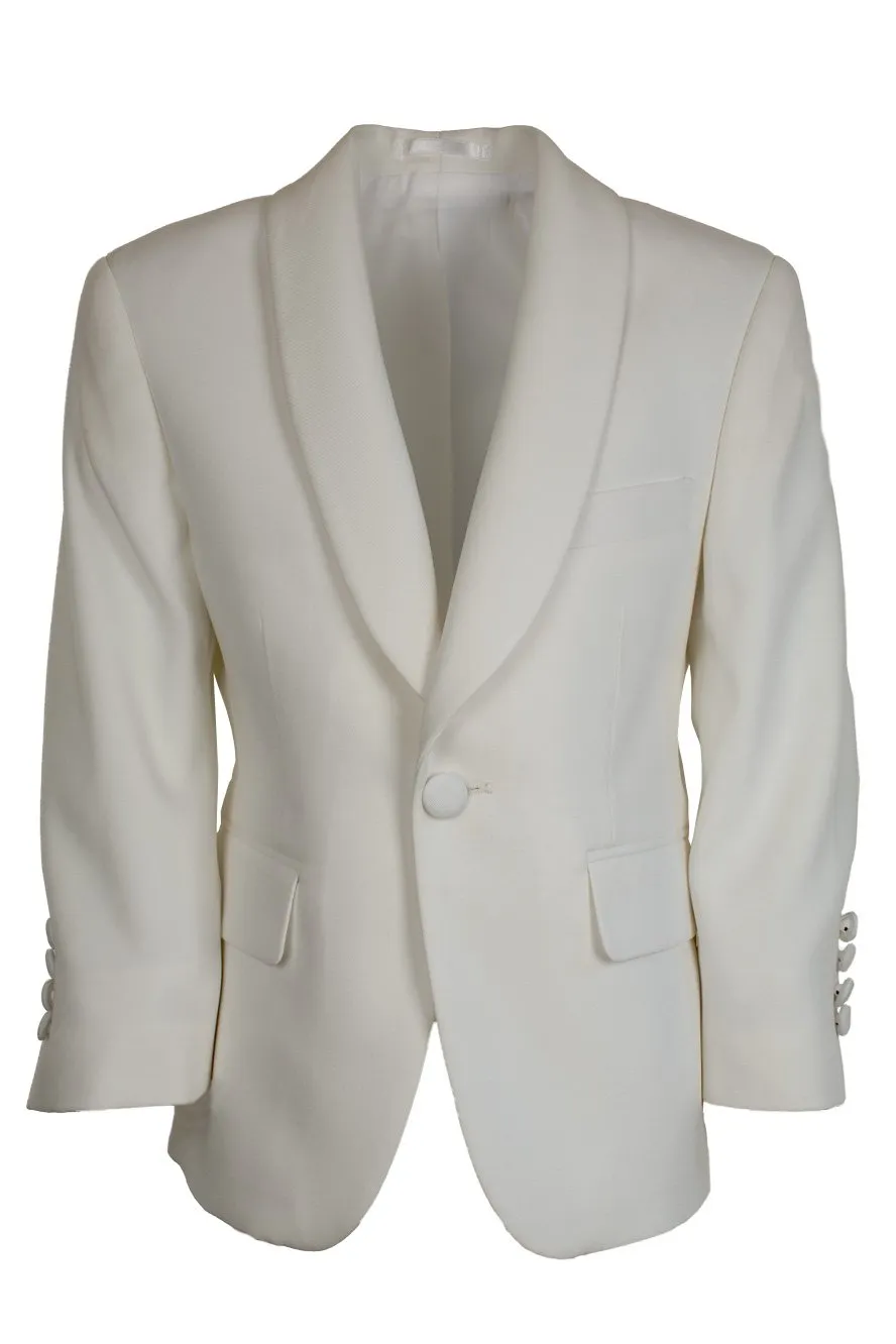 "Hamilton" Kids Ivory Tuxedo Jacket