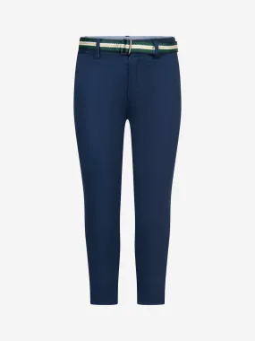 Ralph Lauren Boys Navy Cotton Chino Trousers