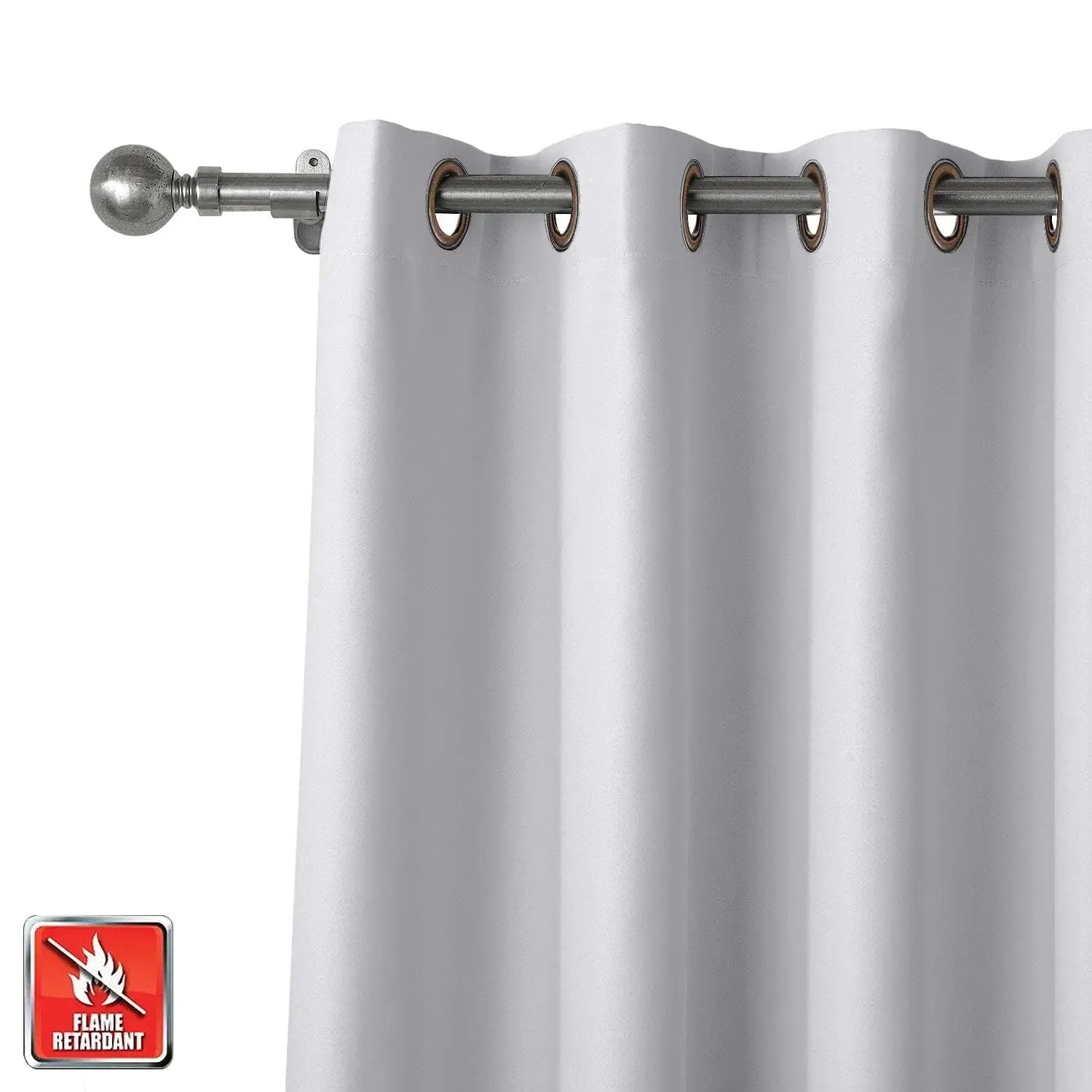 REGAL Fireproof Flame Retardant Curtain Pleated