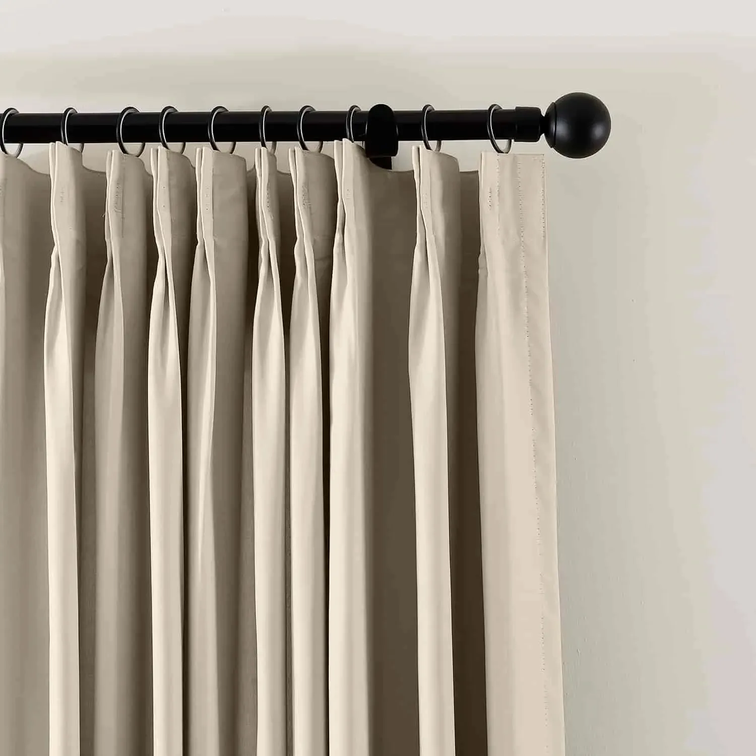 REGAL Fireproof Flame Retardant Curtain Pleated