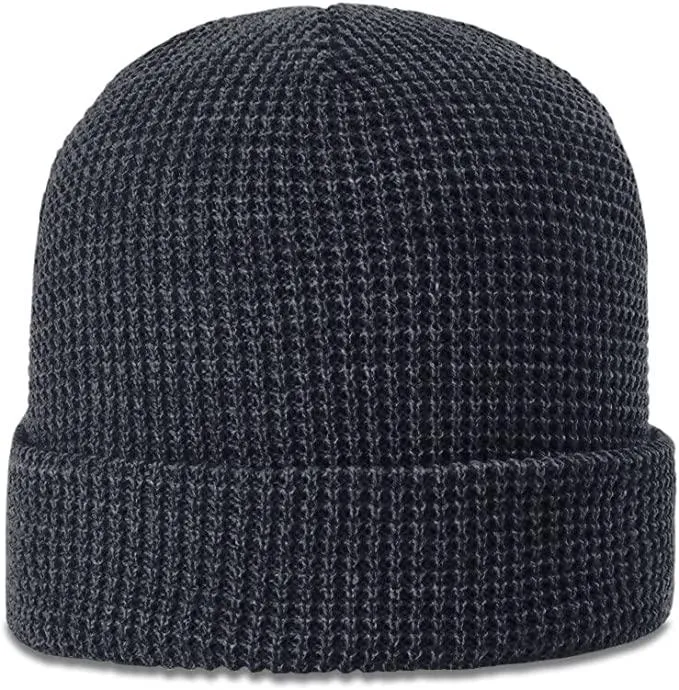 Richardson 146 Waffle Knit Beanie Blank Beanie Stocking Hat