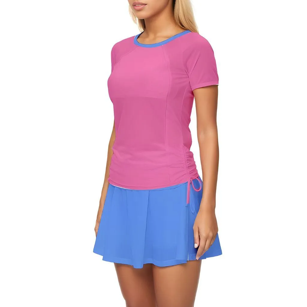 Sechia Two Tone Active Top Tee & Skort Set