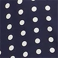 Short Sleeve Maxi Dress In Polka Dot - Navy