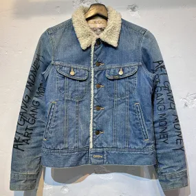 SKO SHEARLING DENIM JACKET