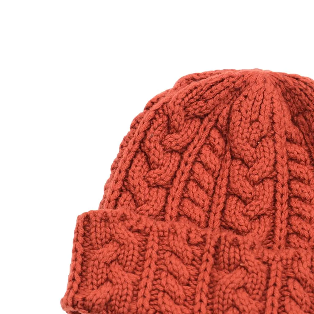 Studio D'Artisan Heavyweight Wool Knit Beanie