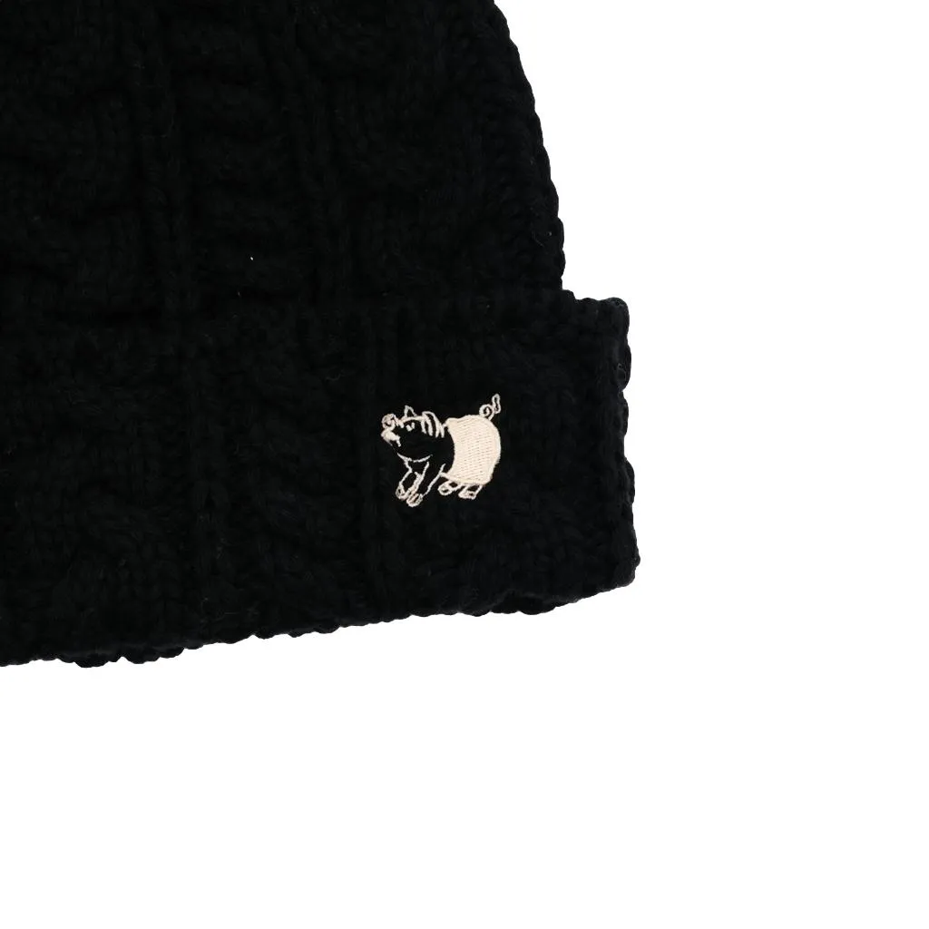 Studio D'Artisan Heavyweight Wool Knit Beanie