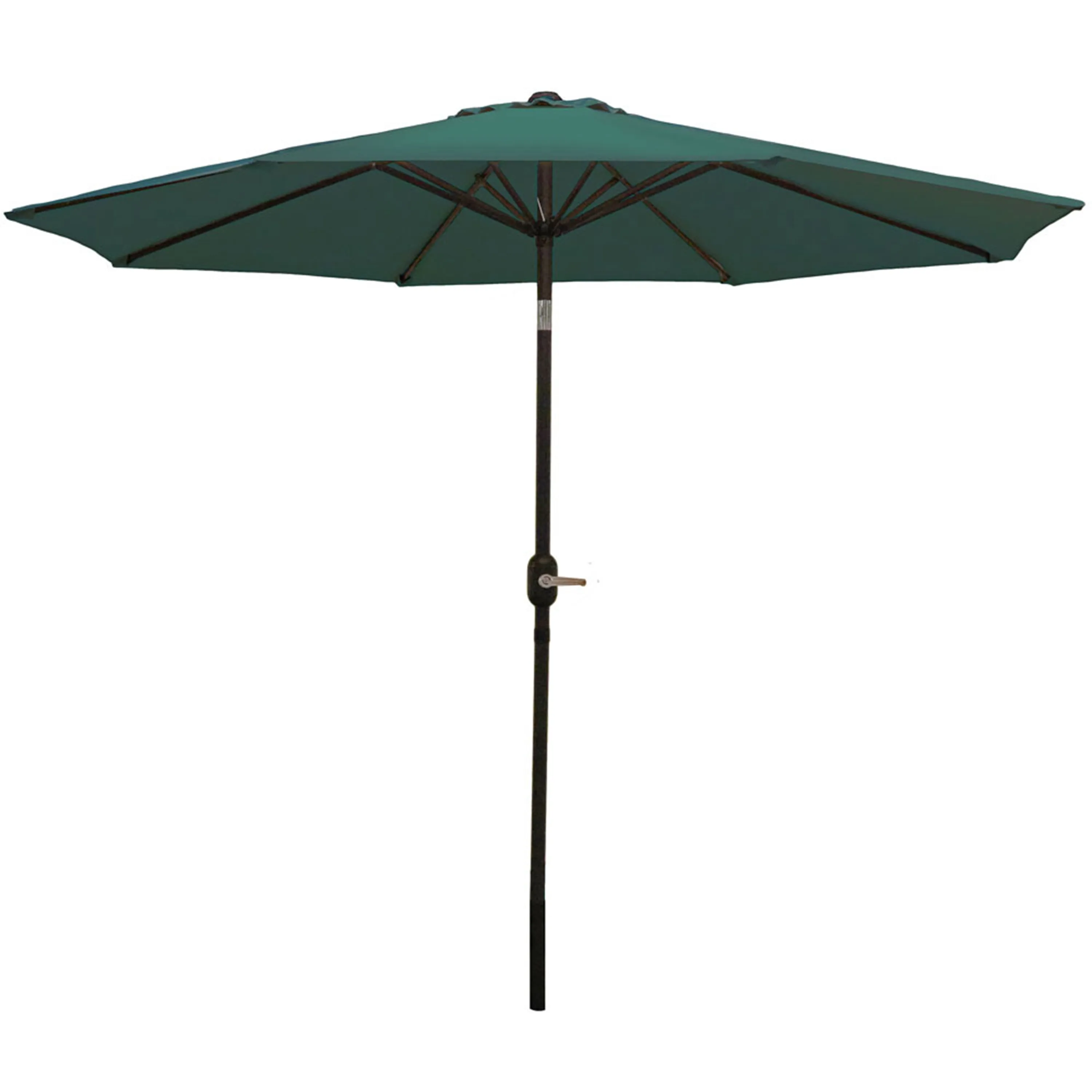 Sunnydaze Aluminum 9' Patio Umbrella with Tilt and Crank