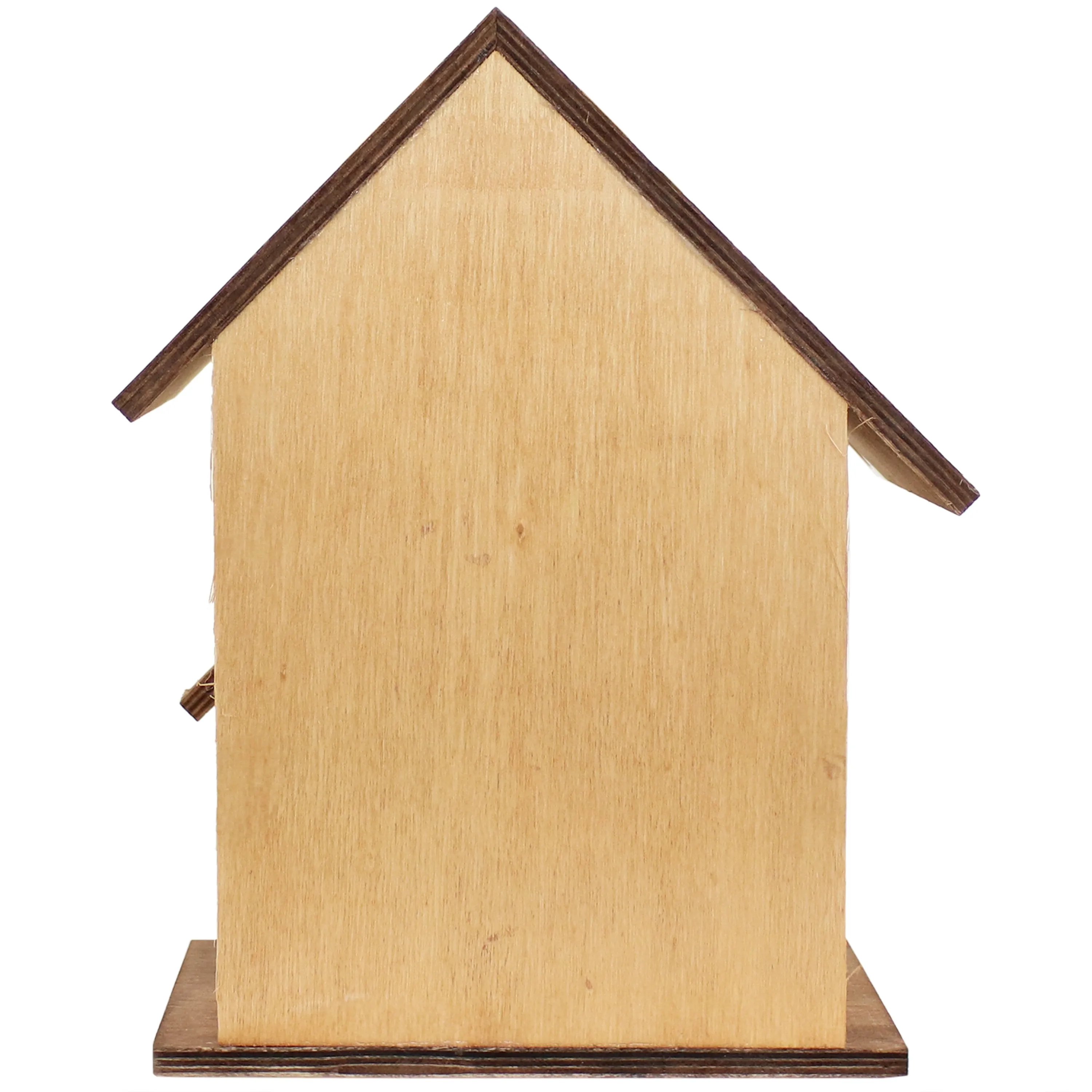 Sunnydaze Country Cottage Wooden Outdoor Hanging Bird House - 9.25"