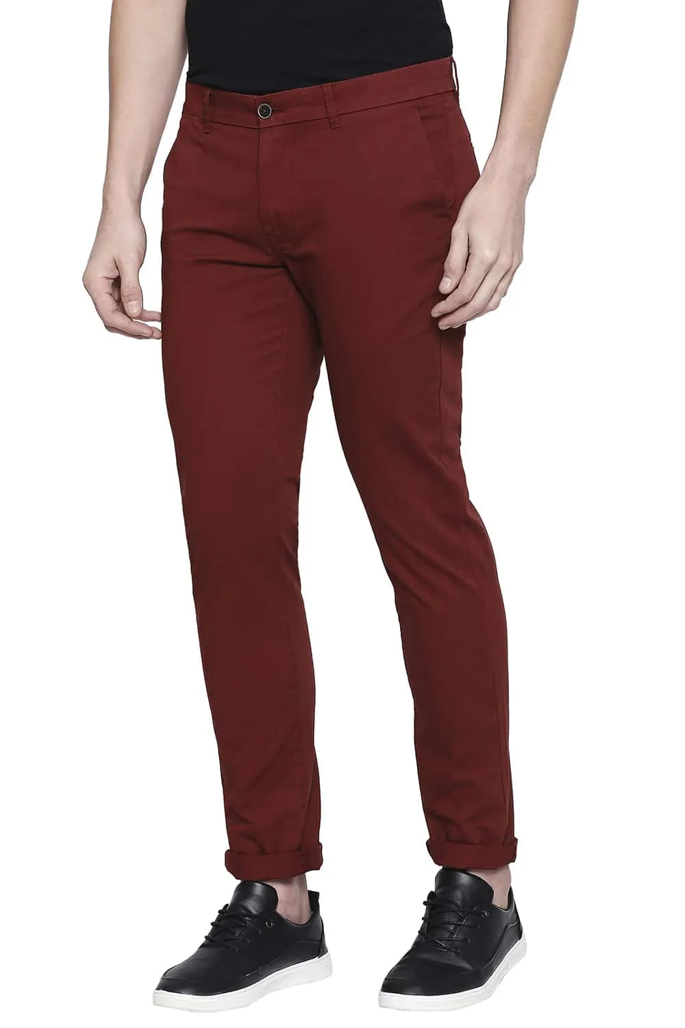 Tapered Fit Dyed Stretch Trouser