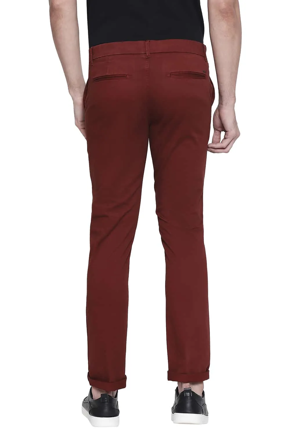 Tapered Fit Dyed Stretch Trouser