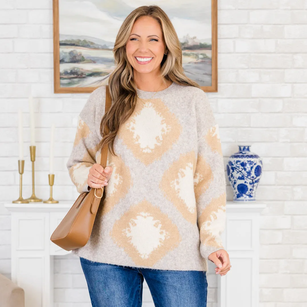 The Serene Sweater, Gray