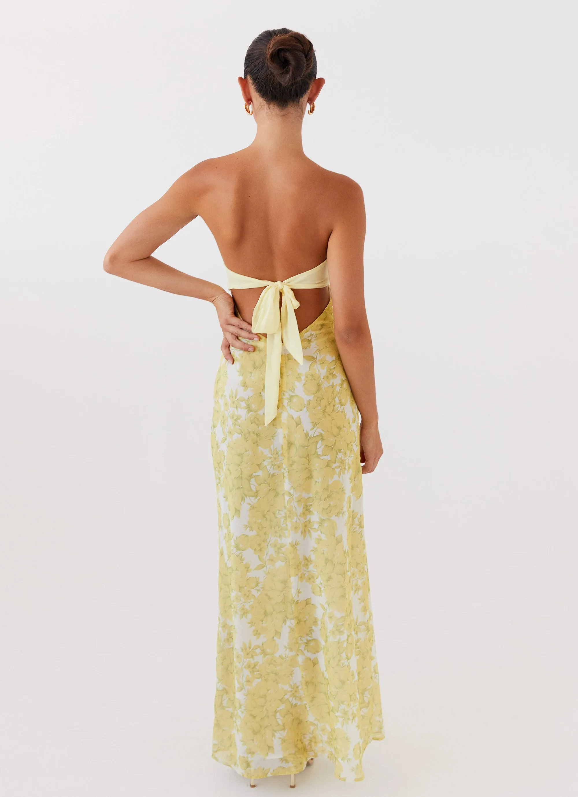 Tropicana Maxi Dress - Daffodil