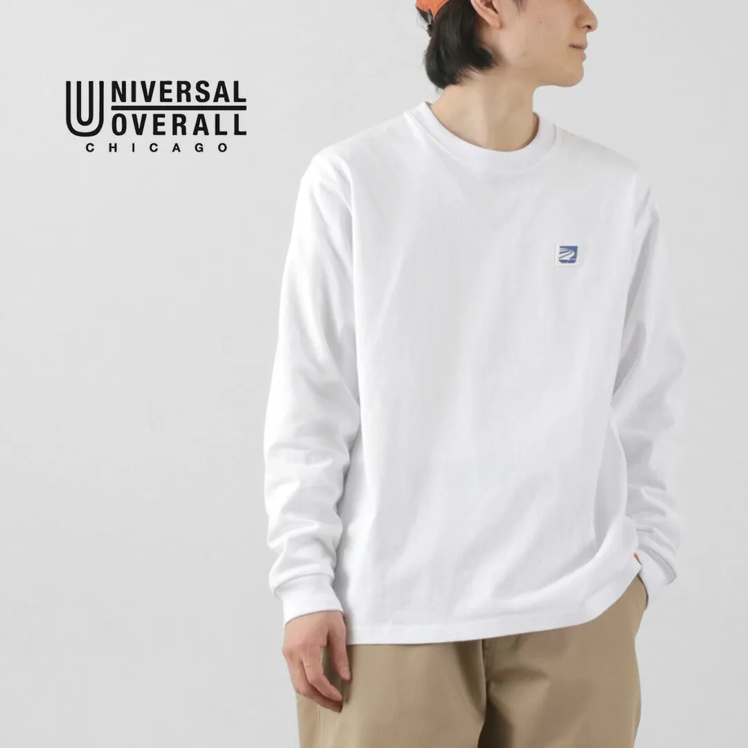 UNIVERSAL OVERALL（ユニバーサルオーバーオール） ポストマン ロゴ ロングスリーブ TEE