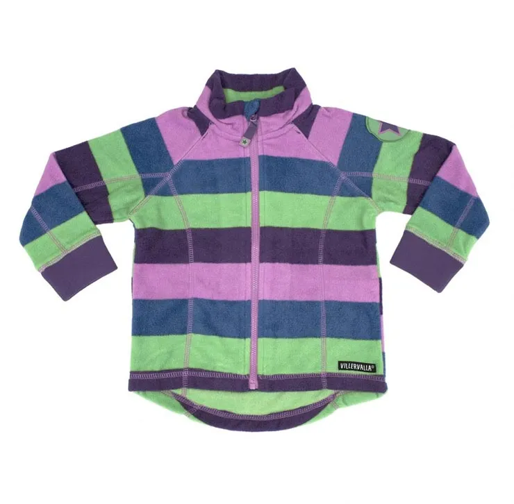 Villervalla Fleece Jacket - Multistripe Brasilia