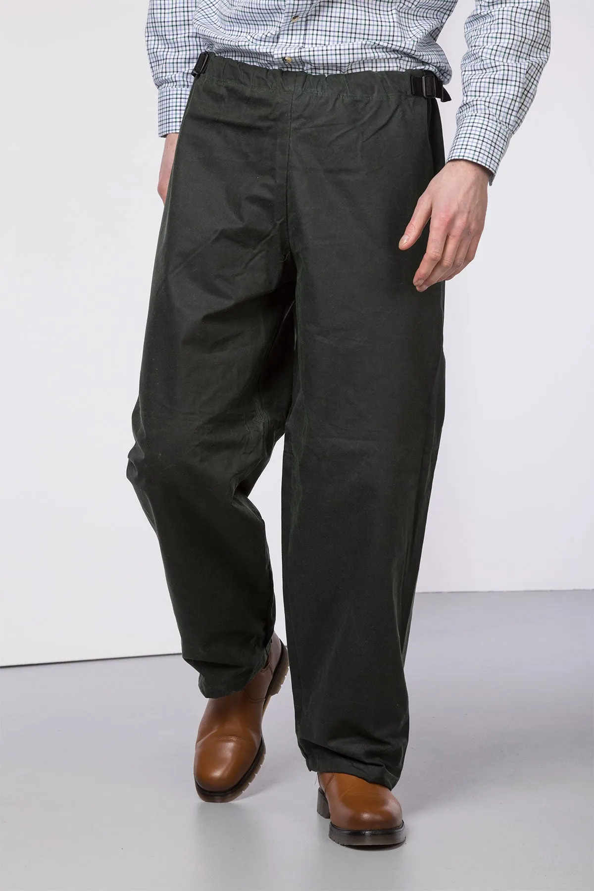 Waterproof Wax Cotton Overtrousers