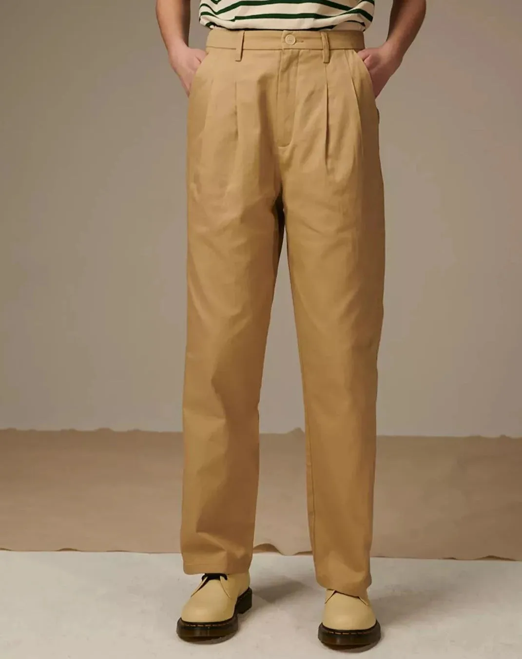 Wide Trousers Raw Cotton Prima