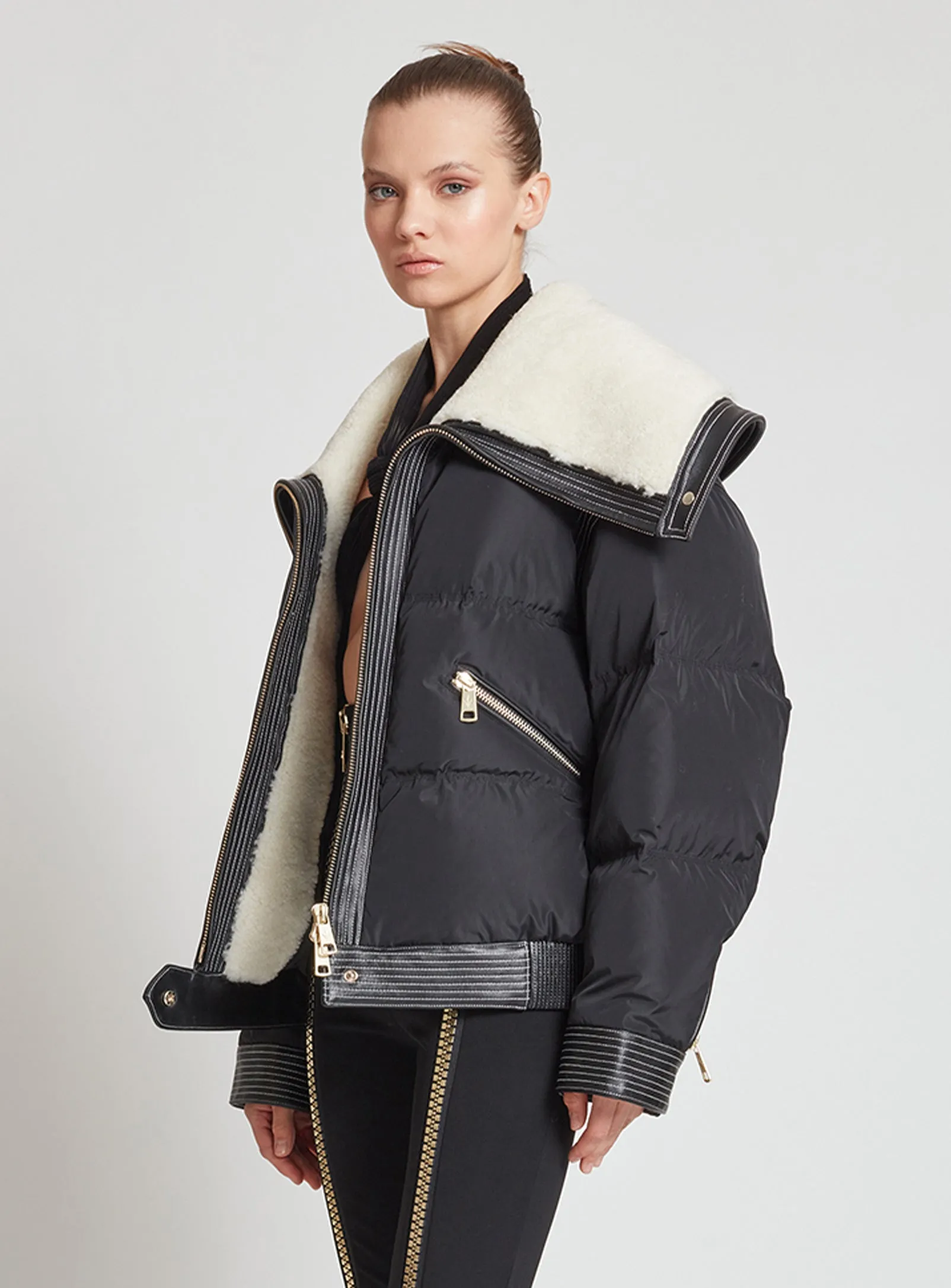 WILLIAMS | LONG HAIR SHEARLING JACKET