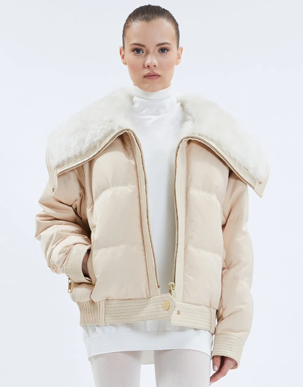 WILLIAMS | LONG HAIR SHEARLING JACKET