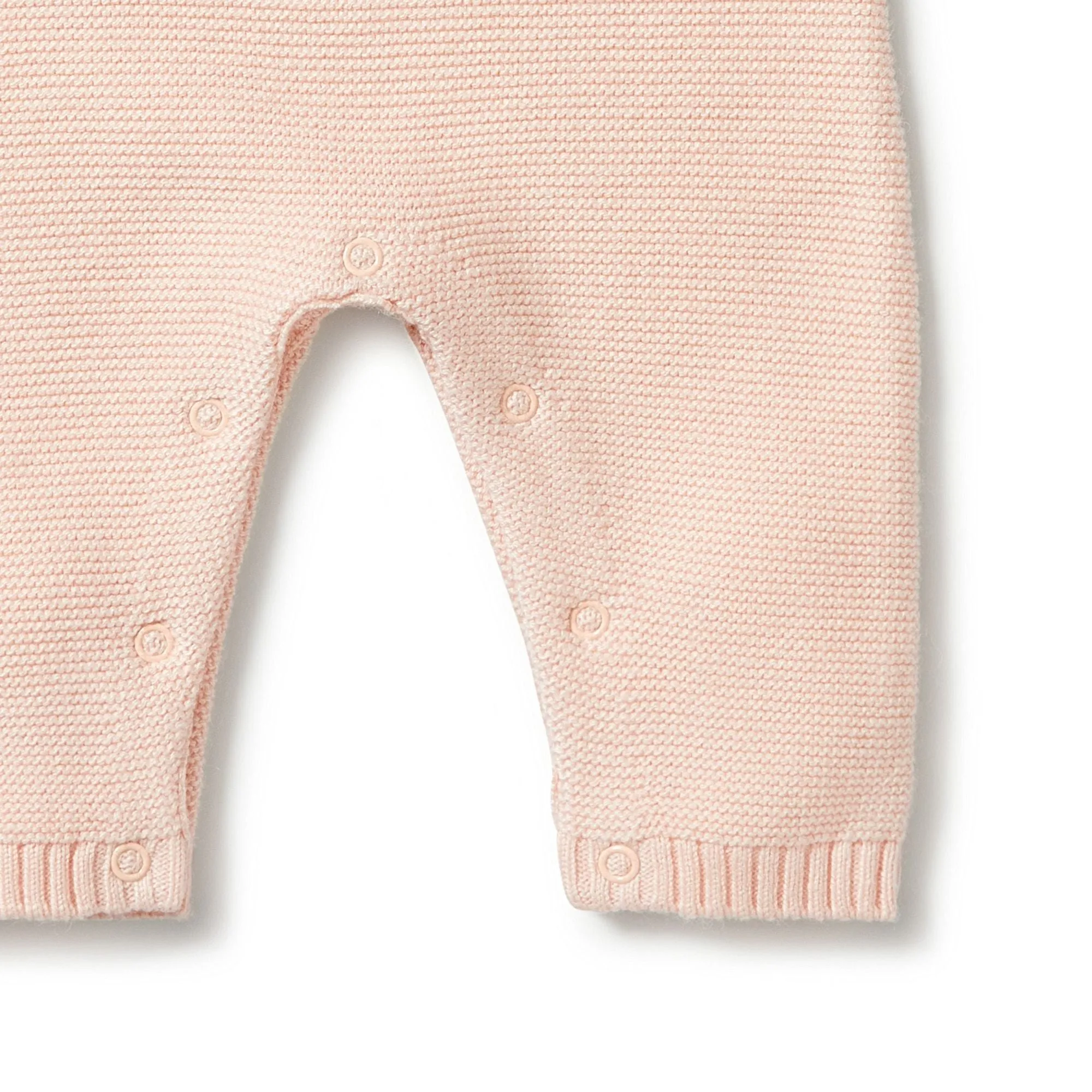 Wilson & Frenchy Knitted Overall - Blush