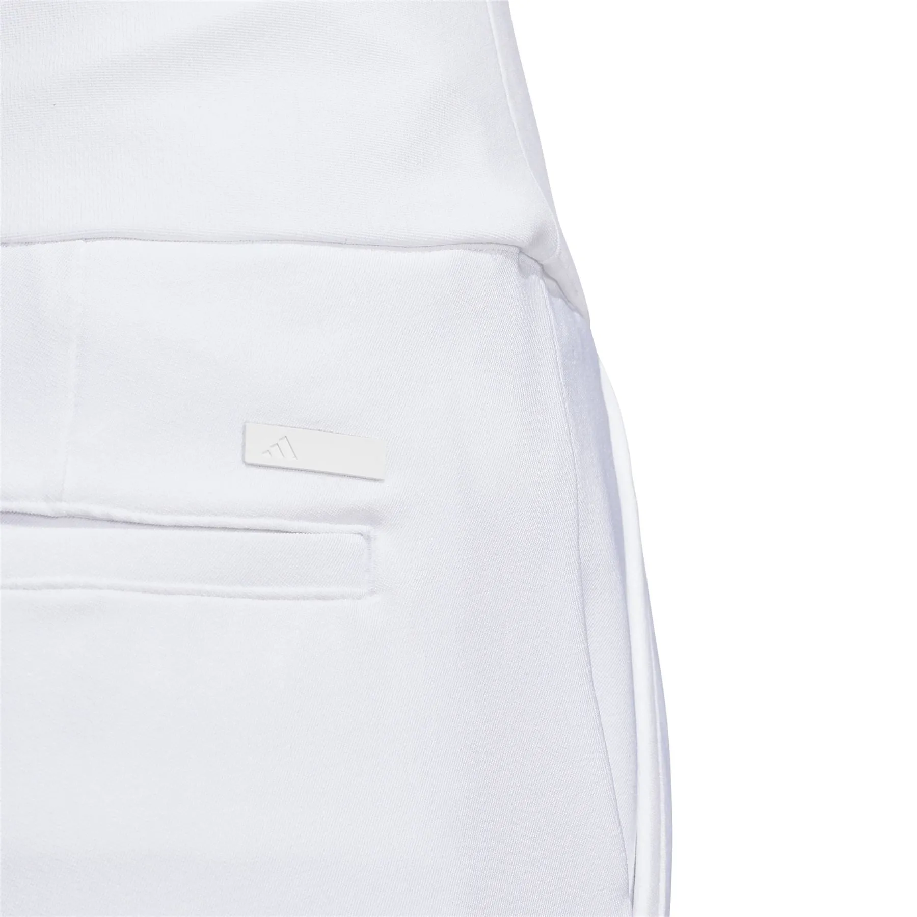 Womens Ultimate365 Regular Fit Solid Ankle Trousers White - 2024