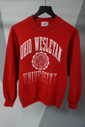 (XS/S) Vtg Ohio Wesleyan University Crewneck